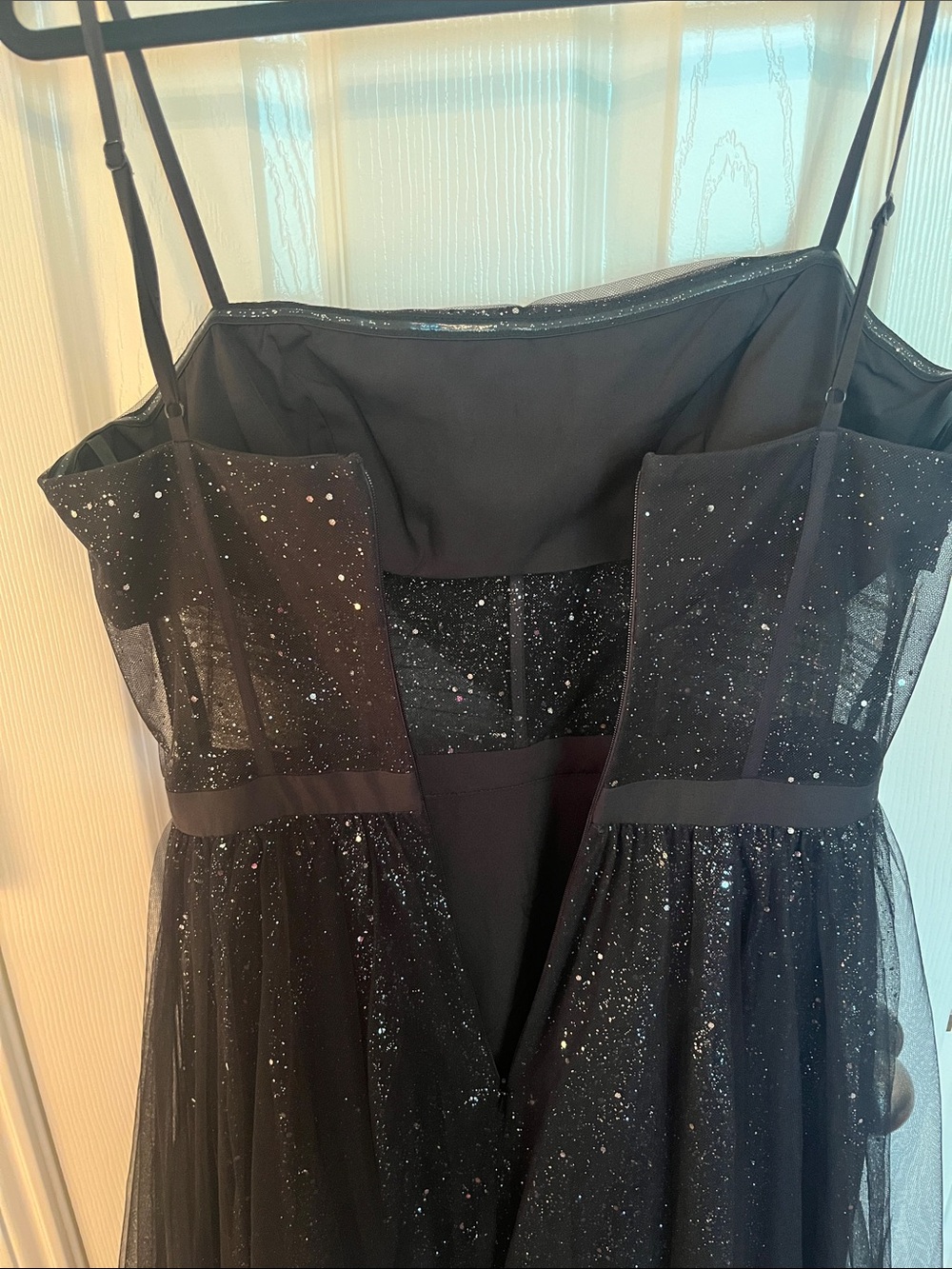 Betsy Adam Sparkle Tulle Gown - Picture 11 of 15